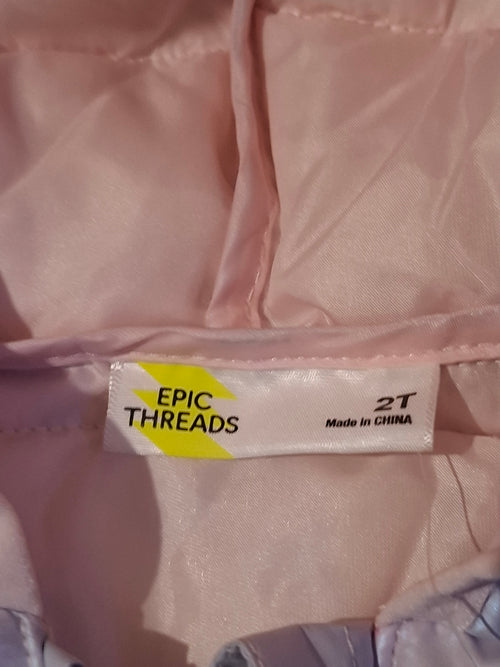 2T GIRLS WINTER COAT  ROSE COLOR