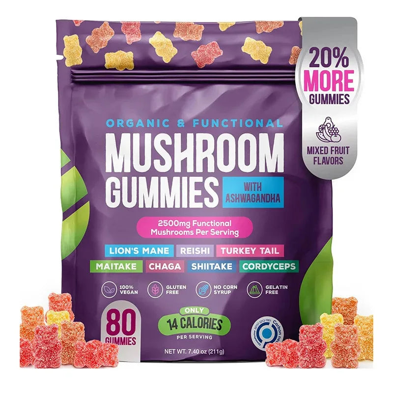 Mushroom Gummies Daily support to stay healthy