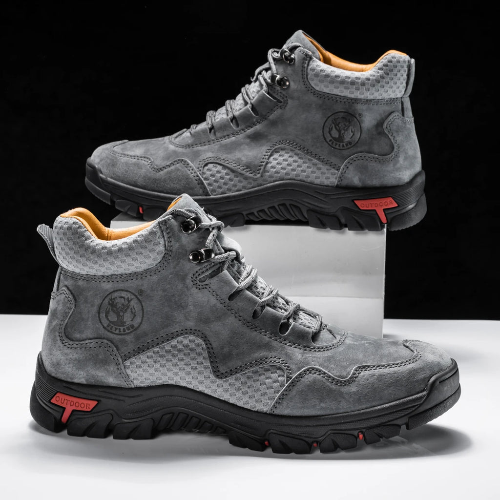 FLYLAND Men's Fashion Sneakers Chukka Boots Breathable Daily Casual Work Office Shoes