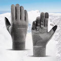 Winter Warm Gloves Touch Screen Windproof Non Slip Cold-proof Cycling Gloves Outdoor Men's Women's Running Hiking Skiing Gloves