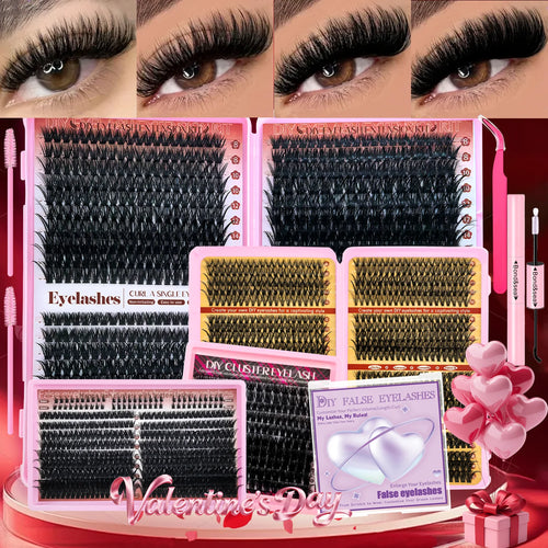 170/400/402/800PCS Eyelash Cluster Kit Multiple Combination 4.5   250 Reviews   ౹   2,000+ sold From Natural to Dense Mixed Density Daily Makeup Party & Dramatic