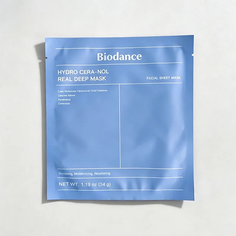 BIODANCE Bio-Collagen Hydrating Gel Mask Nighttime Moisturizing Deep Hydration Improving Elasticity Oil-control Foam Cleanser