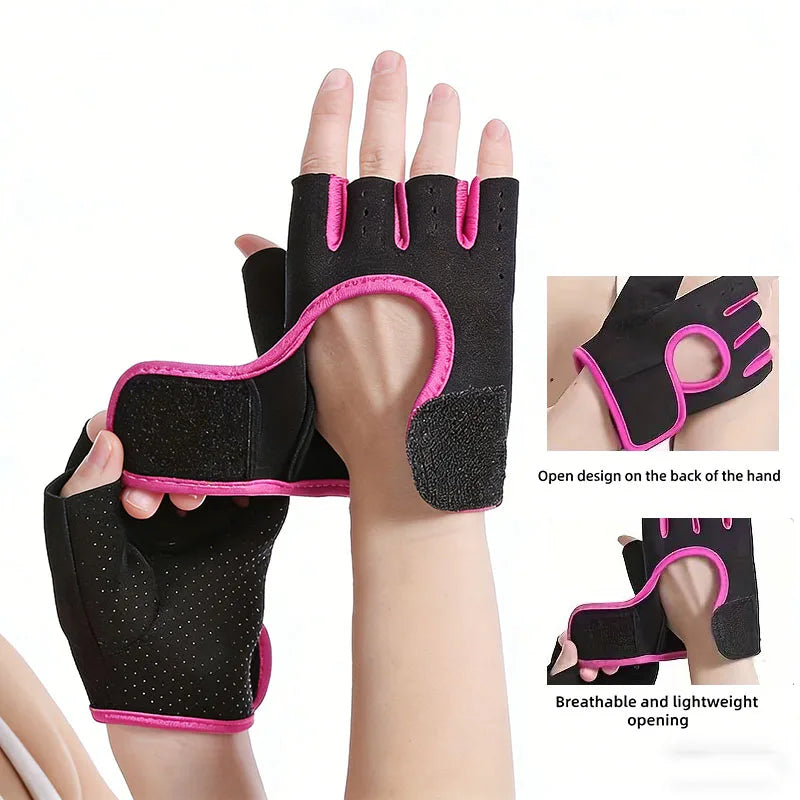 Gym Gloves Fitness Weight Lifting Gloves Body Building Training Sports Exercise Cycling Sport Workout Glove for Men Women