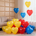 10/20/50pcs 10inch Heart Shaped Balloons Love Latex Helium Balloon Baby Anniversary Birthday Wedding Valentine's Day Engagement