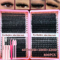 170/400/402/800PCS Eyelash Cluster Kit Multiple Combination 4.5   250 Reviews   ౹   2,000+ sold From Natural to Dense Mixed Density Daily Makeup Party & Dramatic