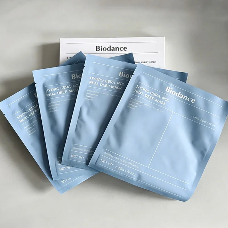 BIODANCE Bio-Collagen Hydrating Gel Mask Nighttime Moisturizing Deep Hydration Improving Elasticity Oil-control Foam Cleanser