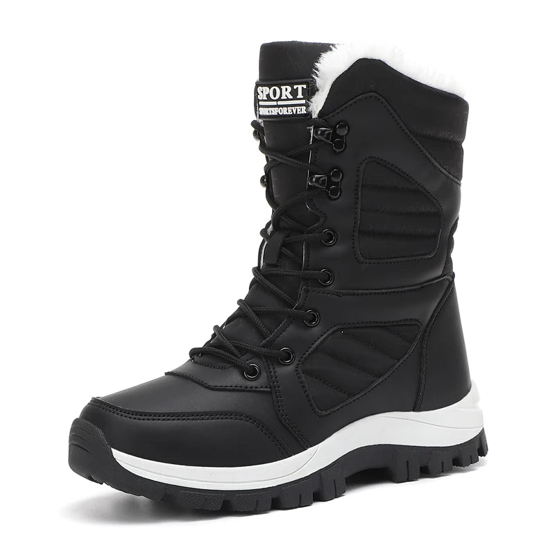 36(US 6) 37(US 6.5) 38(US 7) 39(US 7.5) 40(US 8) 41(US 9) 42(US 9.5) 43(US 10) Product Winter Women Snow Boot High-top Waterproof Ankle Boots Ladies Thick Plus Warm Snow Hiking Boots Outdoor Cotton Shoes Sneakers