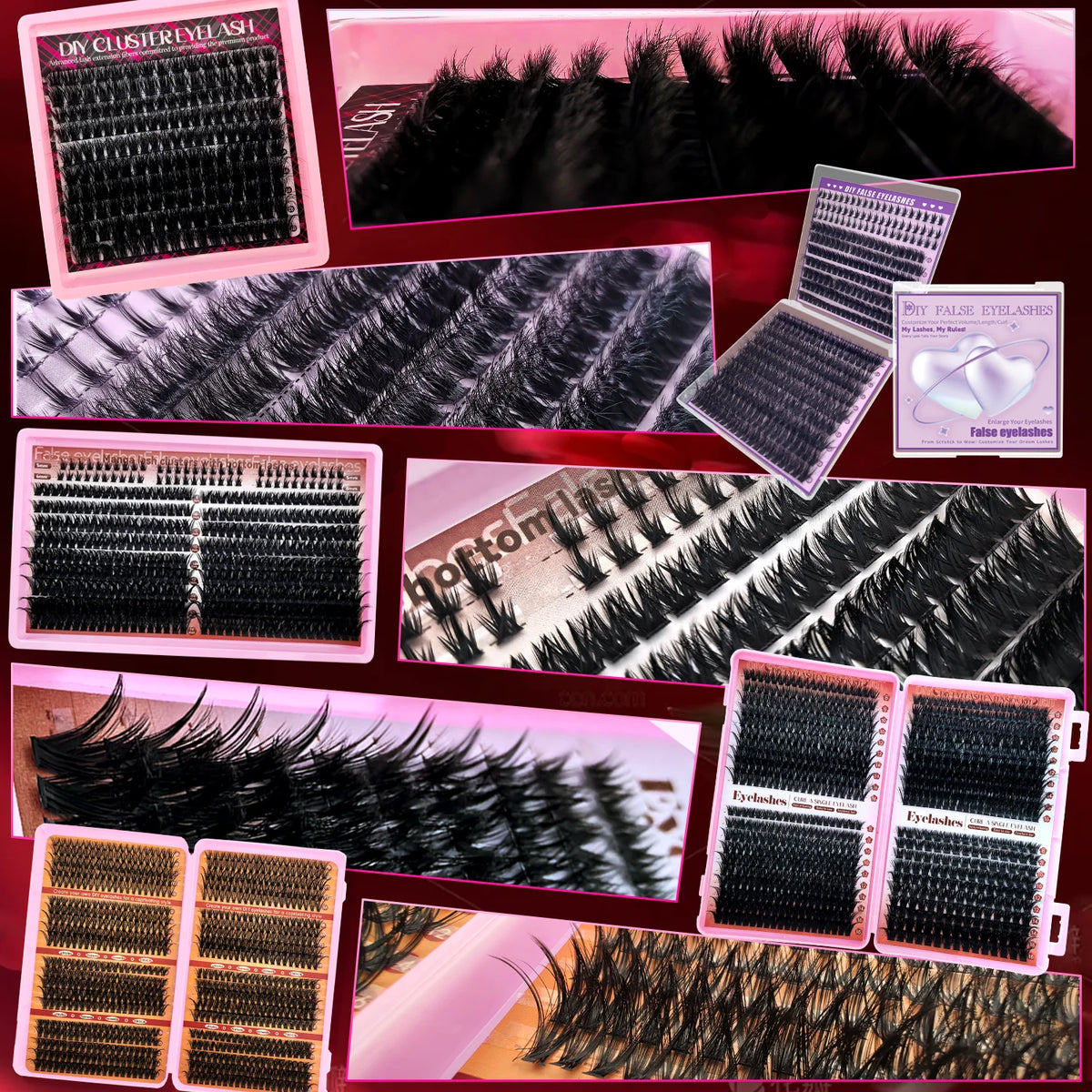 170/400/402/800PCS Eyelash Cluster Kit Multiple Combination 4.5   250 Reviews   ౹   2,000+ sold From Natural to Dense Mixed Density Daily Makeup Party & Dramatic