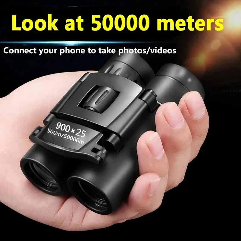 Night Vision Binoculars for Outdoor Travel High Magnification HD Monocular for Mobile Phone Concer with Portable Magnifying Glas