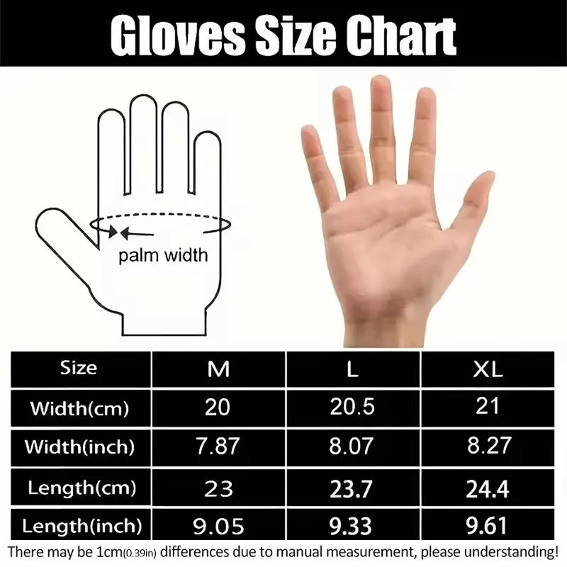 Winter Warm Gloves Touch Screen Windproof Non Slip Cold-proof Cycling Gloves Outdoor Men's Women's Running Hiking Skiing Gloves