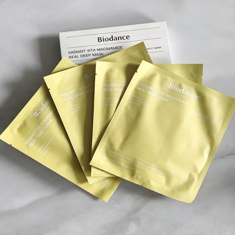 BIODANCE Bio-Collagen Hydrating Gel Mask Nighttime Moisturizing Deep Hydration Improving Elasticity Oil-control Foam Cleanser