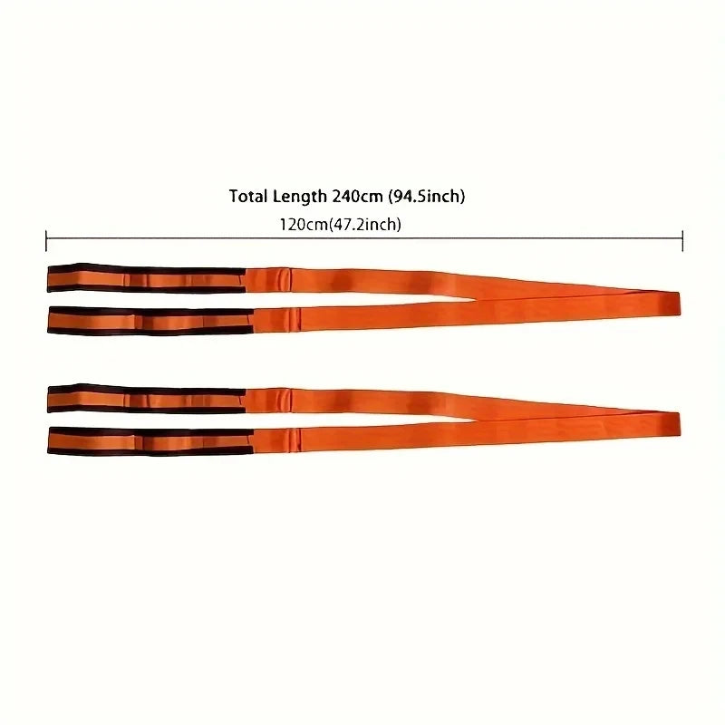 1/2PC Furniture Electrical Handling Straps Labor-saving Lift Straps for Carrying Heavy Objects Reusable Move Carrying Strap Tool