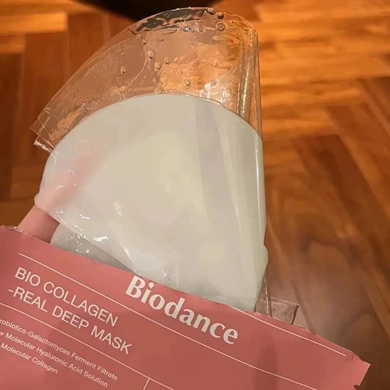 BIODANCE Bio-Collagen Hydrating Gel Mask Nighttime Moisturizing Deep Hydration Improving Elasticity Oil-control Foam Cleanser