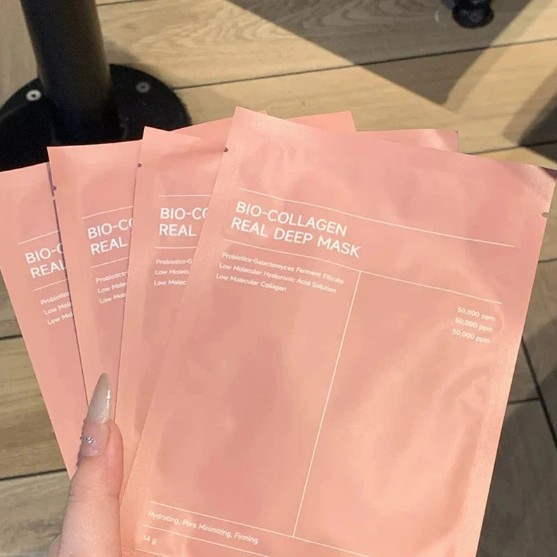 BIODANCE Bio-Collagen Hydrating Gel Mask Nighttime Moisturizing Deep Hydration Improving Elasticity Oil-control Foam Cleanser