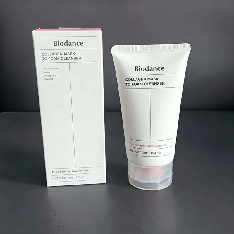 BIODANCE Bio-Collagen Hydrating Gel Mask Nighttime Moisturizing Deep Hydration Improving Elasticity Oil-control Foam Cleanser