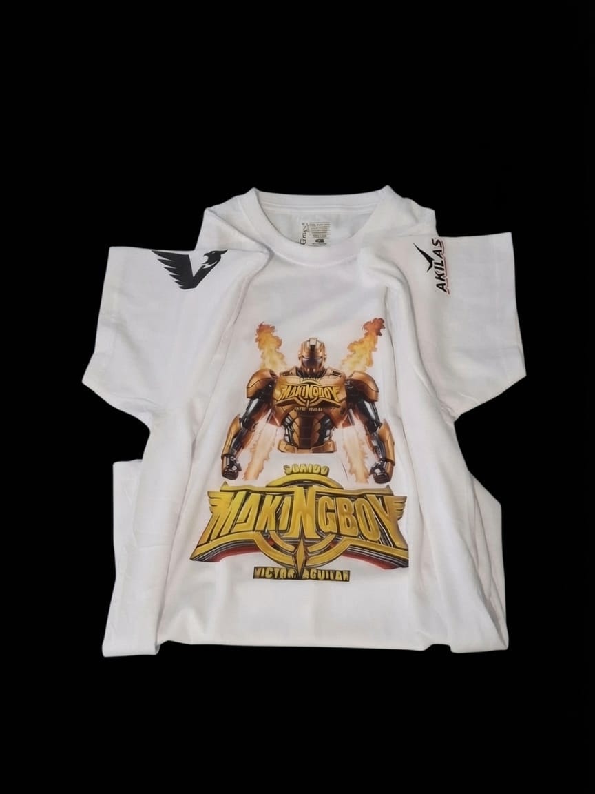 Short sleeve t shirt Sonido Making boy TEXT FOR  DIFFERENT SIZES